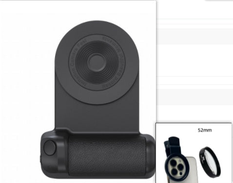 3-in-1 Multifunctional Phone Holder with Anti-Shake Design β Magnetic Camera Handle for Stable Photography 16