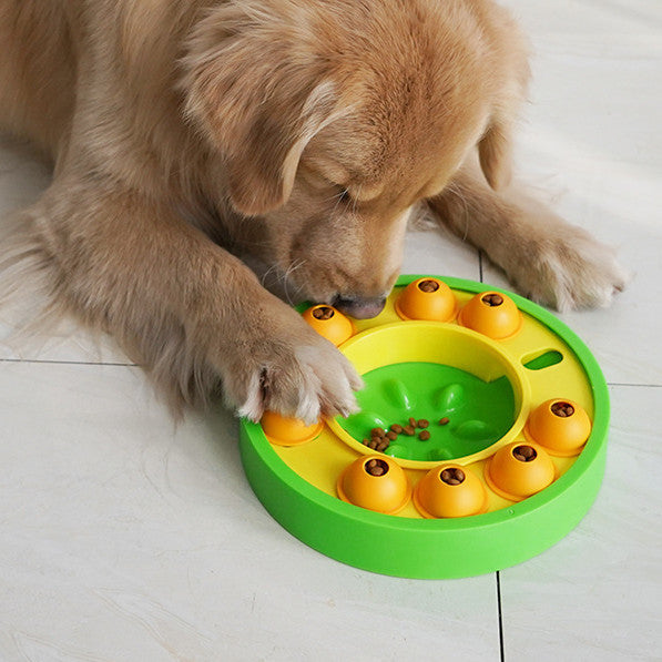 Interactive Dog Puzzle Toy for Slow Feeding – IQ-Boosting Food Dispenser with Non-Slip Base 8