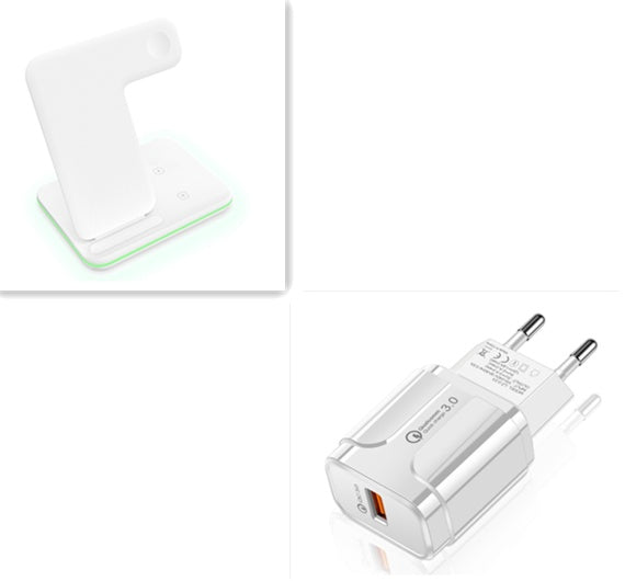 3-in-1 Wireless Charger Station for Phone, Watch, and Headset β Fast Charging Pad 6