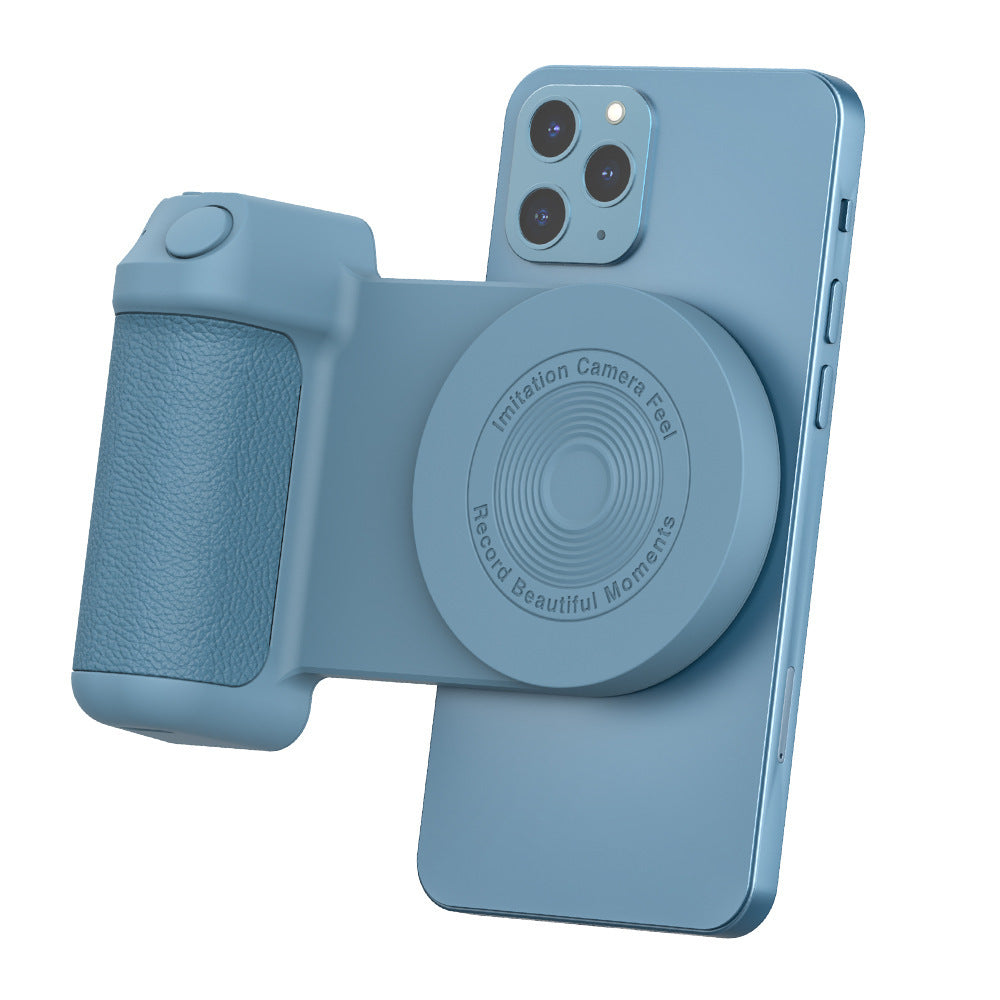 3-in-1 Multifunctional Phone Holder with Anti-Shake Design β Magnetic Camera Handle for Stable Photography 9