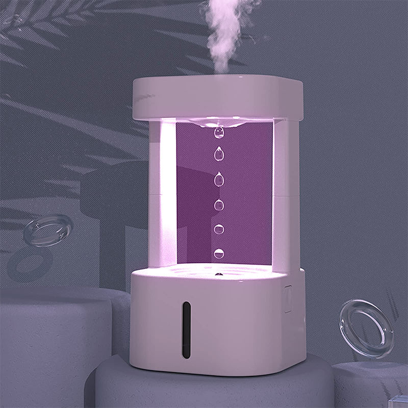 Creative Anti-Gravity Humidifier with 580ML Water Tank β Portable Mini Air Mist Spray for Home and Office 3