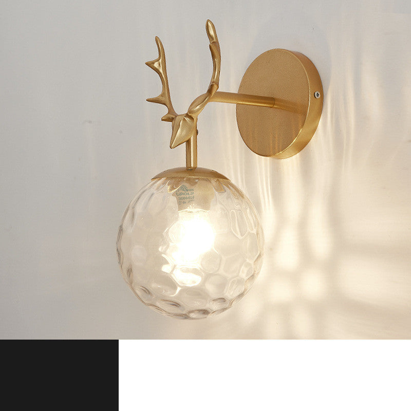 MOOSE- Modern Minimalist Creative Round Glass Wall Lamp