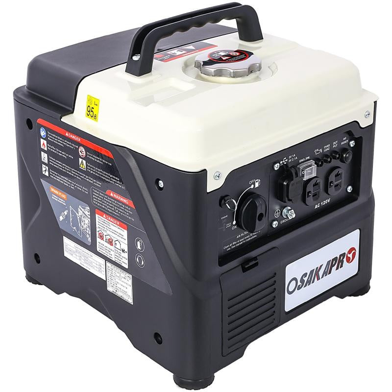 Portable 1200W Inverter Generator with Eco-Mode