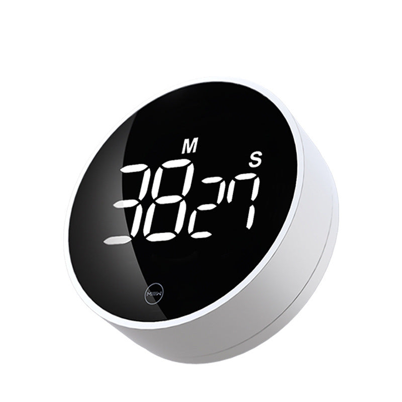 Rotating Magnetic Silent Timer for Sports - Waterproof ABS with Non-Slip Base and Pause Function for Interval Training 6