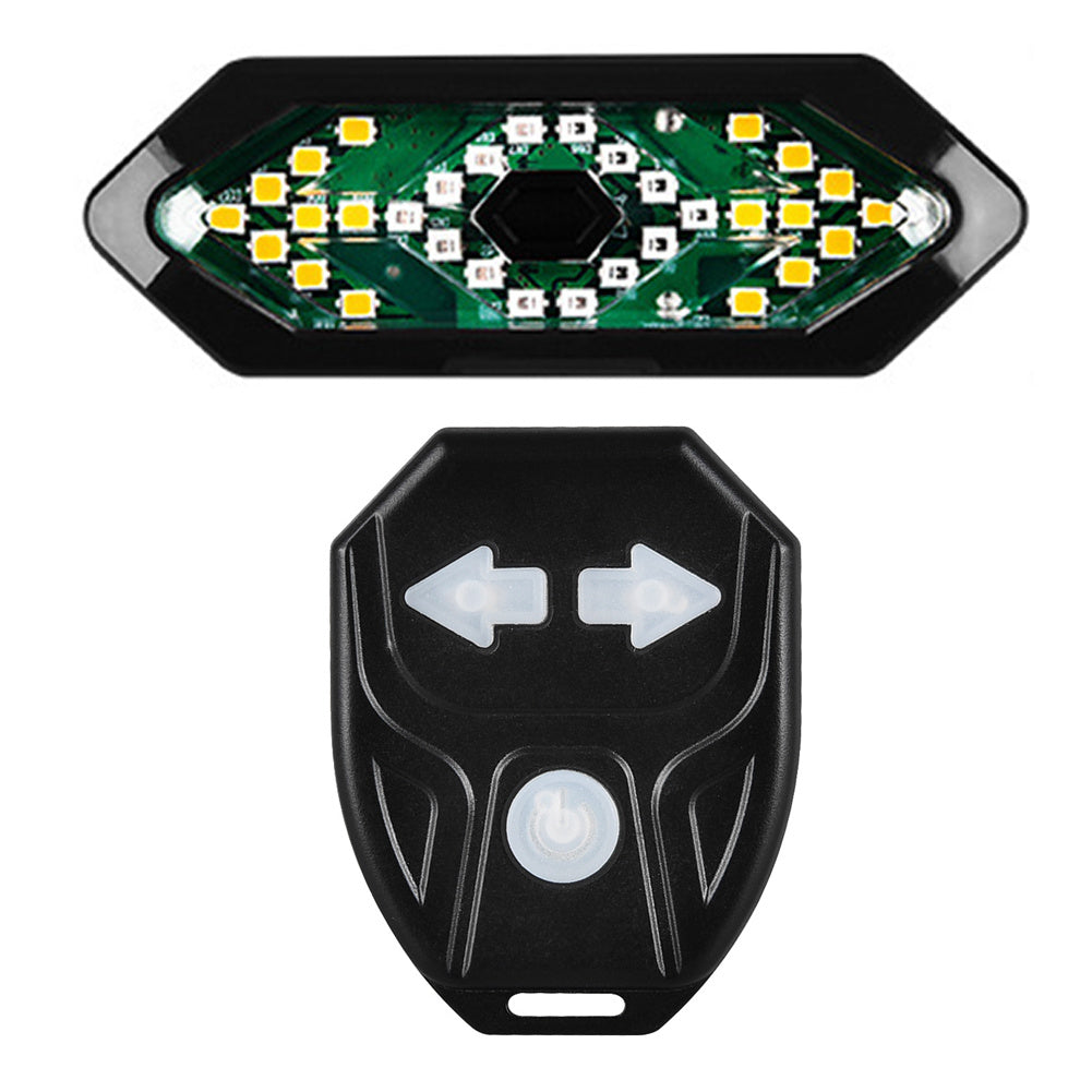 Smart Remote Control Waterproof Bike Taillight with LED Turn Signal and Horn 6