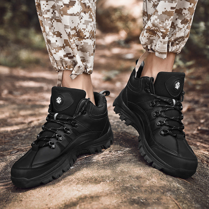 Military-Style Hiking Boots for Men β Non-Slip, Waterproof, and Breathable Outdoor Footwear 4