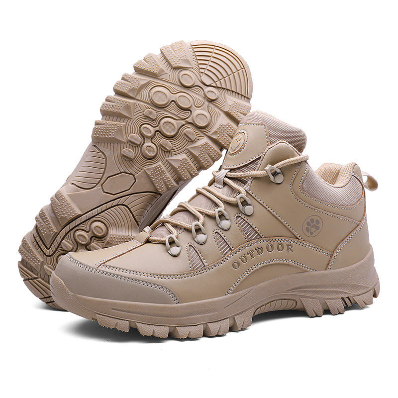 Military-Style Hiking Boots for Men β Non-Slip, Waterproof, and Breathable Outdoor Footwear 2