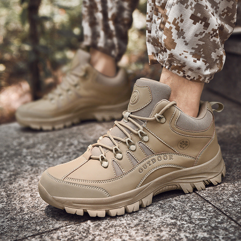 Military-Style Hiking Boots for Men β Non-Slip, Waterproof, and Breathable Outdoor Footwear 1