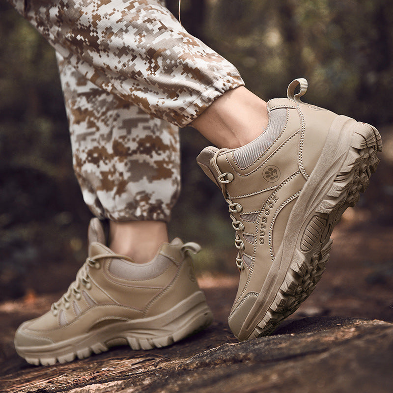 Military-Style Hiking Boots for Men β Non-Slip, Waterproof, and Breathable Outdoor Footwear 5