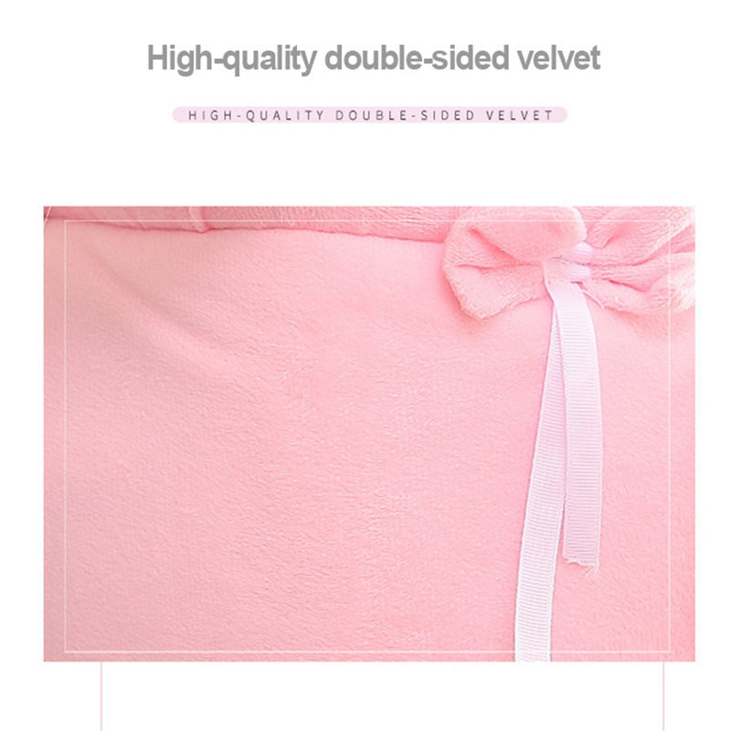 Cute Japanese and Korean Style Cat Litter Bag β Soft Velvet Material, 6-12 kg Capacity 4