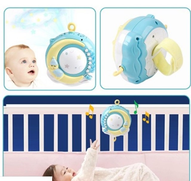 Musical Crib Mobile with Projection and Remote Control – Baby Mobile with 150 Melodies for Soothing Sleep Environment 7