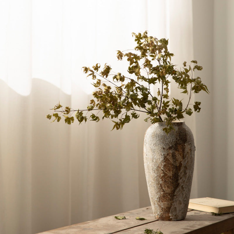 ZEN- Vintage Mottled Ceramic Vase