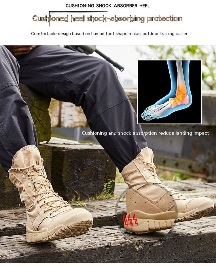 Tactical Combat Boots for Outdoor Activities β Unisex Climbing and Hiking Footwear 7