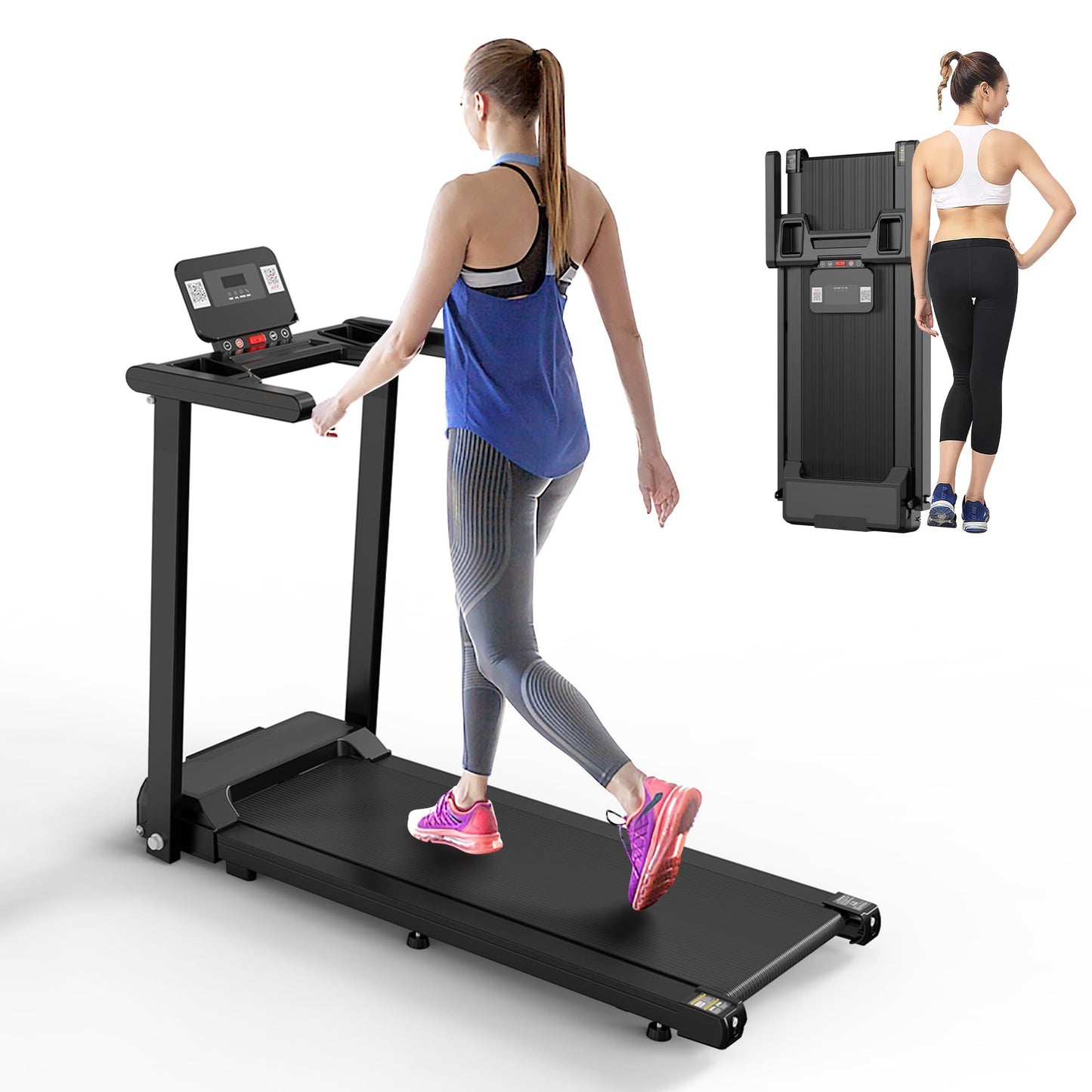 Folding Treadmill with LED Display