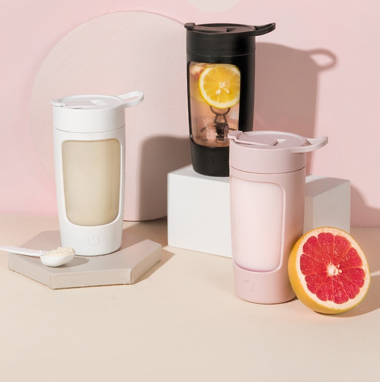 Portable Blender with 650ml Capacity β Automatic Mixing Smoothie Blender for On-the-Go Use 2