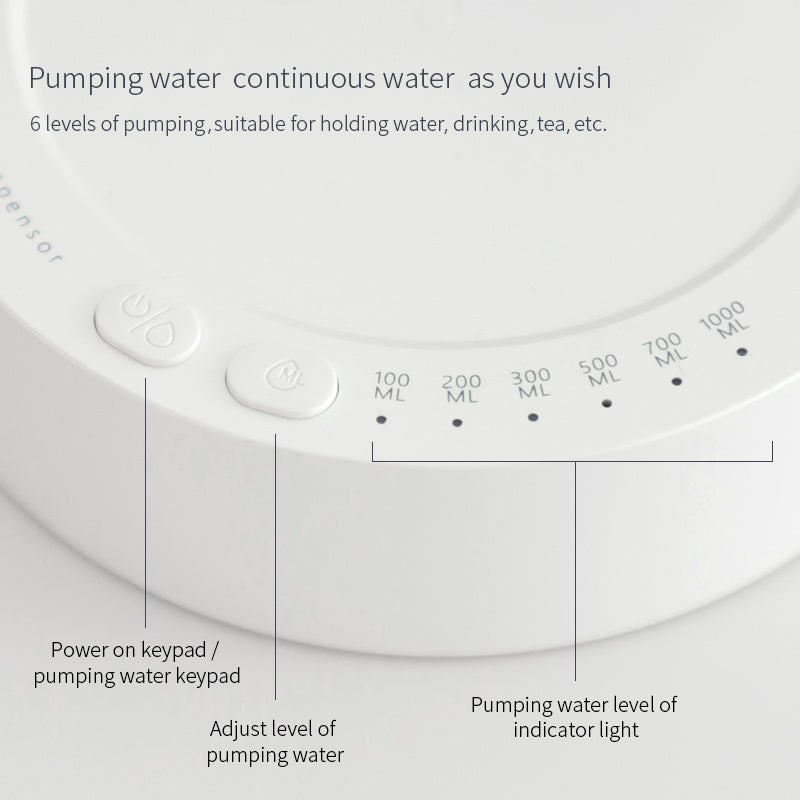 Automatic Rechargeable Water Dispenser for Gallon Bottles β Modern Design for Home and Office 7