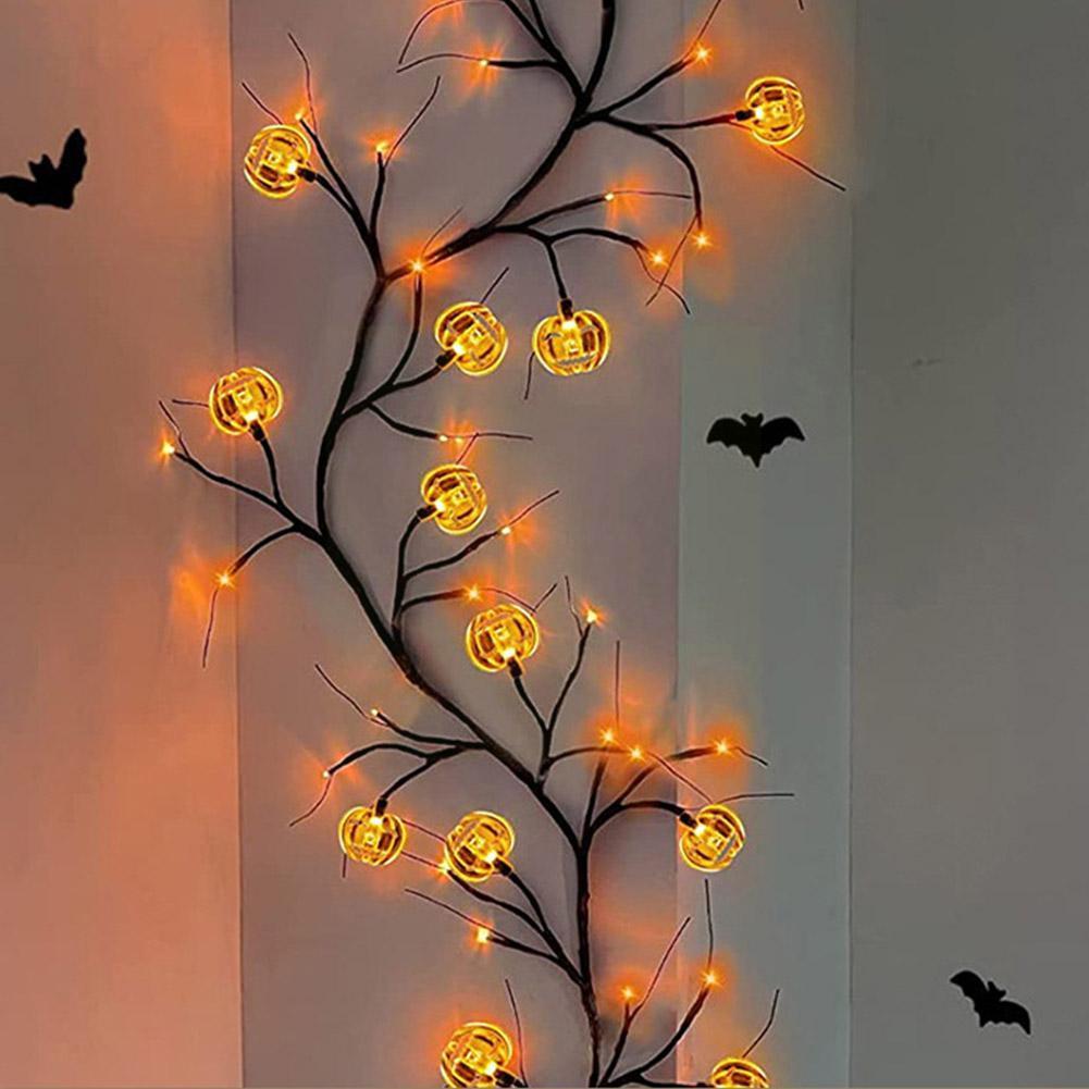 Halloween LED Willow Vine String Lights
