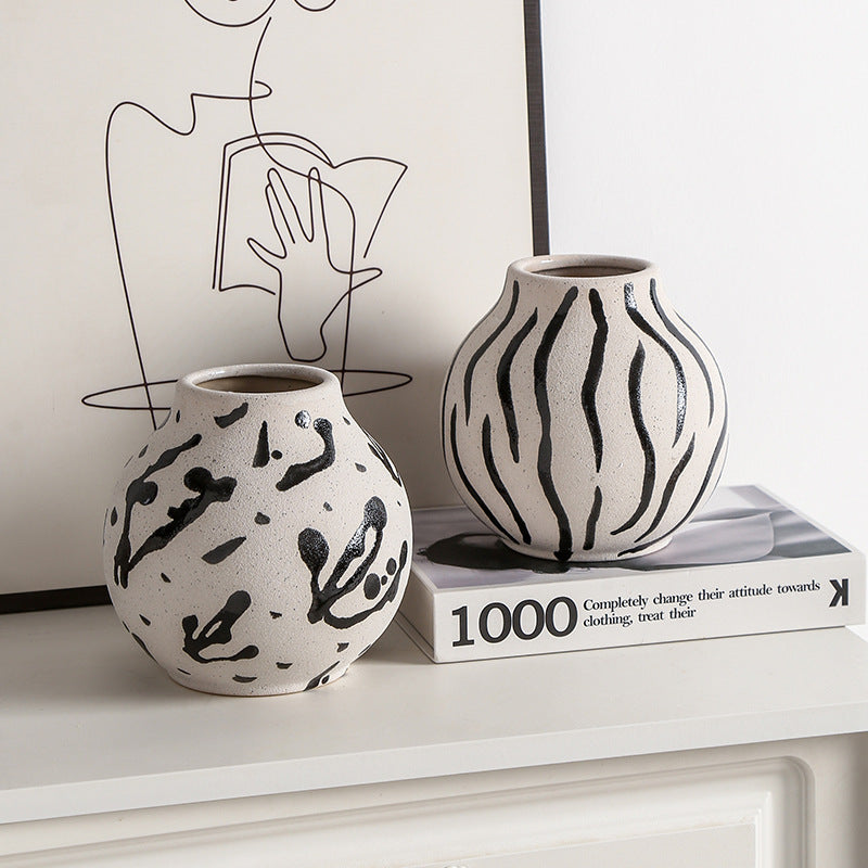PRINT - Nordic Ceramic Vase