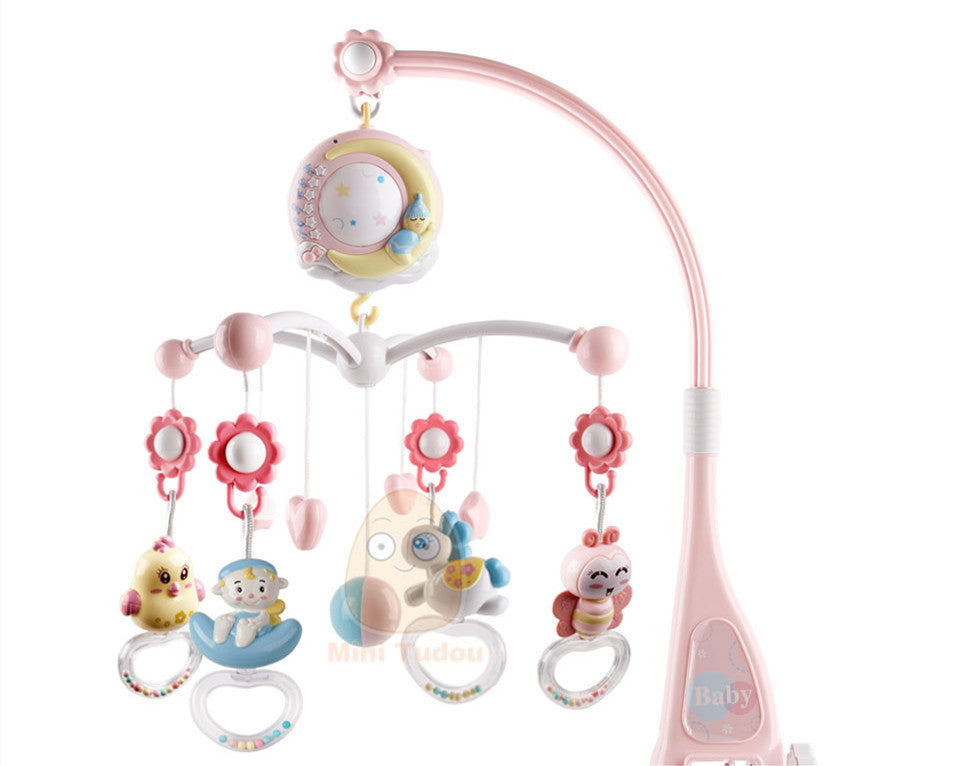 Musical Crib Mobile with Projection and Remote Control – Baby Mobile with 150 Melodies for Soothing Sleep Environment 2