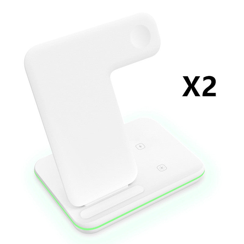 3-in-1 Wireless Charger Station for Phone, Watch, and Headset β Fast Charging Pad 11