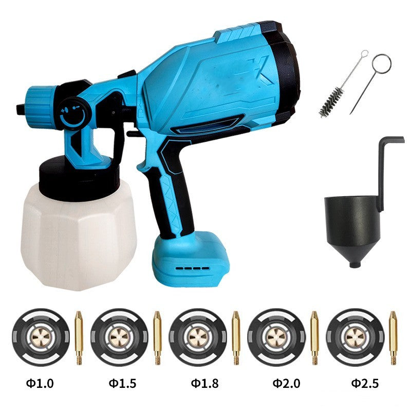 High-Power Electric Spray Gun for Paint and Disinfection β Wireless Lithium Battery Operated 2