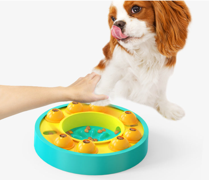 Interactive Dog Puzzle Toy for Slow Feeding – IQ-Boosting Food Dispenser with Non-Slip Base 9