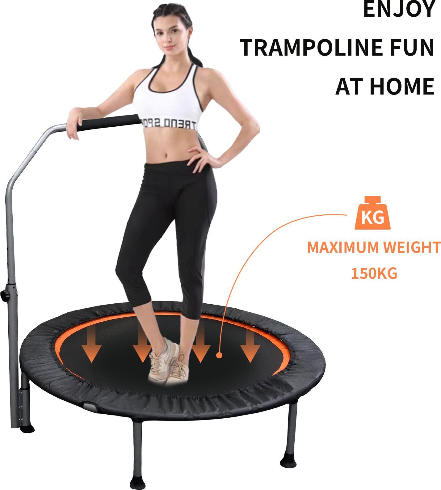 48 Inch Folding Mini Fitness Trampoline