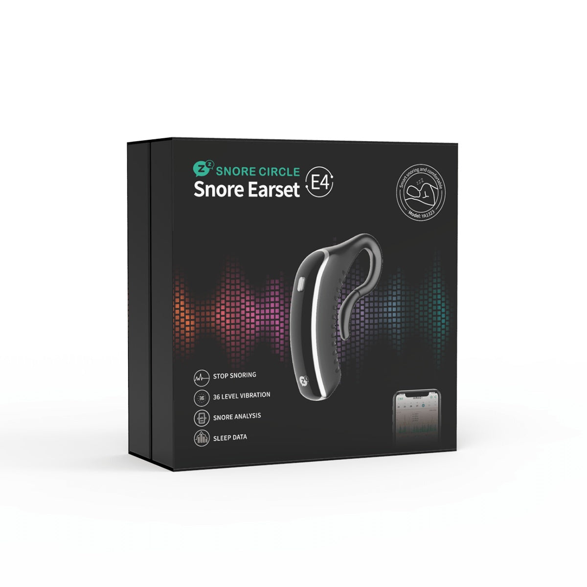 Bluetooth Anti-Snoring Device with Sleep Data Analysis and Adjustable Vibration β Sleep Aid Earset 7