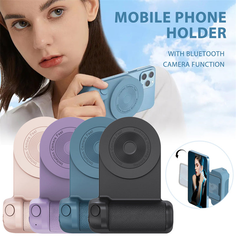 3-in-1 Multifunctional Phone Holder with Anti-Shake Design β Magnetic Camera Handle for Stable Photography 2