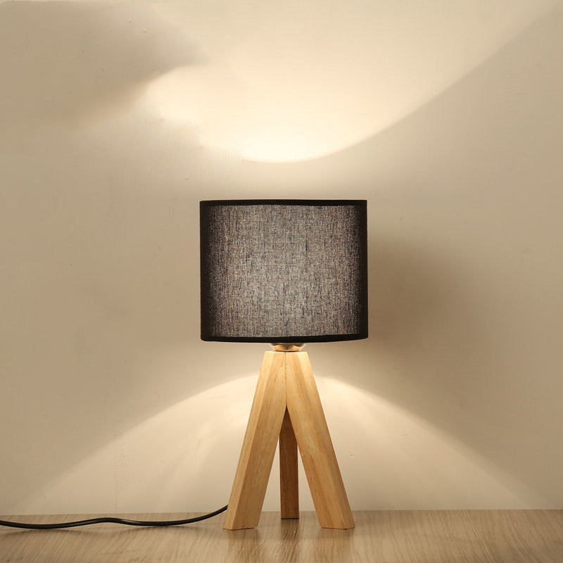 CANVAS - Rustic Wooden Table Lamp