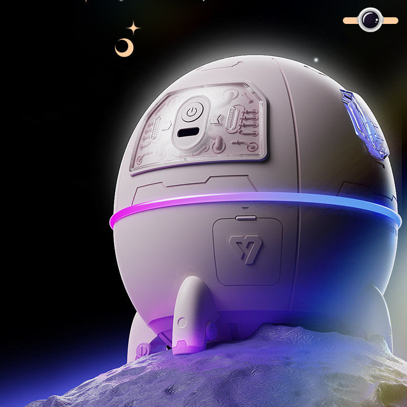 USB Astronaut Humidifier with Aromatherapy Function β White Decorative Home Moisturizer 3