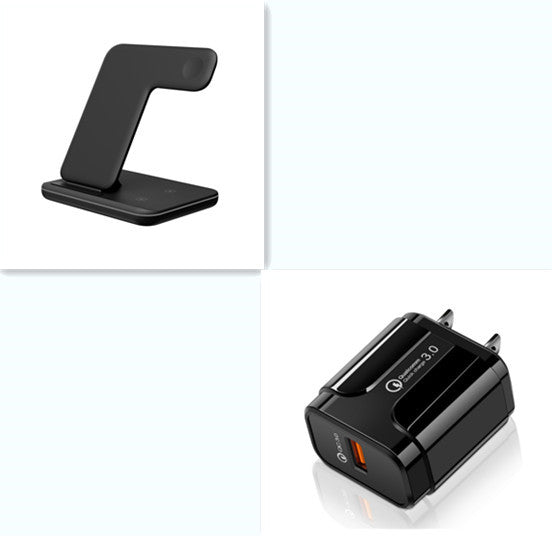 3-in-1 Wireless Charger Station for Phone, Watch, and Headset β Fast Charging Pad 5