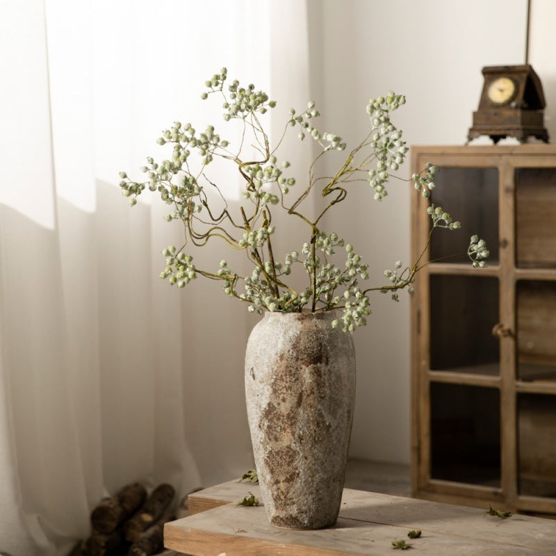 ZEN- Vintage Mottled Ceramic Vase