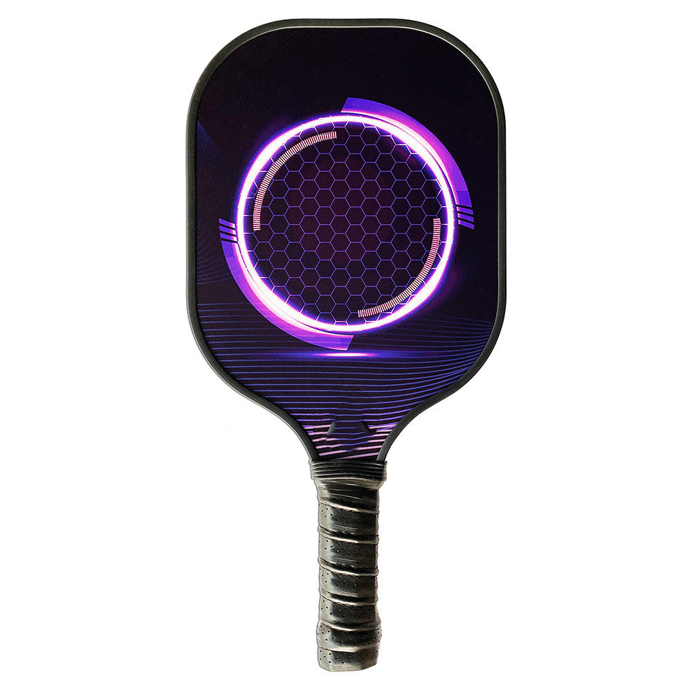 Lightweight Carbon Fiber Pickleball Racket with Comfortable PU Handle β Durable and Enhanced Control 4