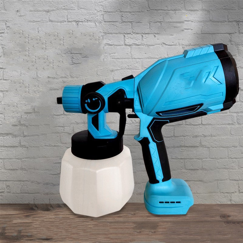 High-Power Electric Spray Gun for Paint and Disinfection β Wireless Lithium Battery Operated 6