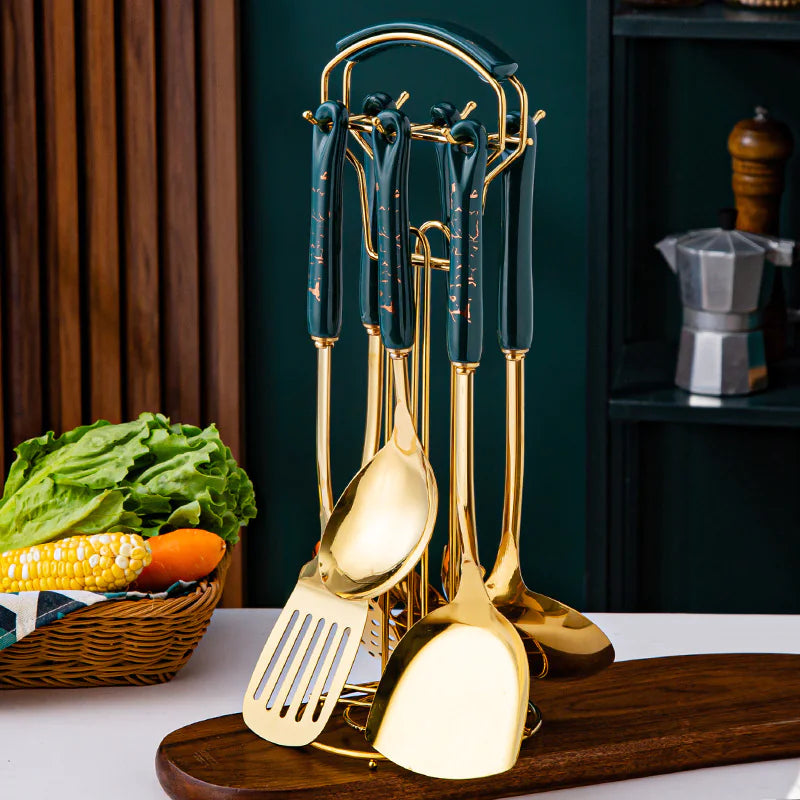 Luxury Seven-Piece Utensil Set