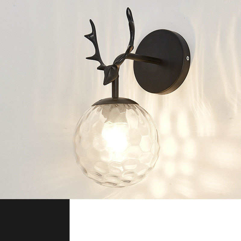 MOOSE- Modern Minimalist Creative Round Glass Wall Lamp