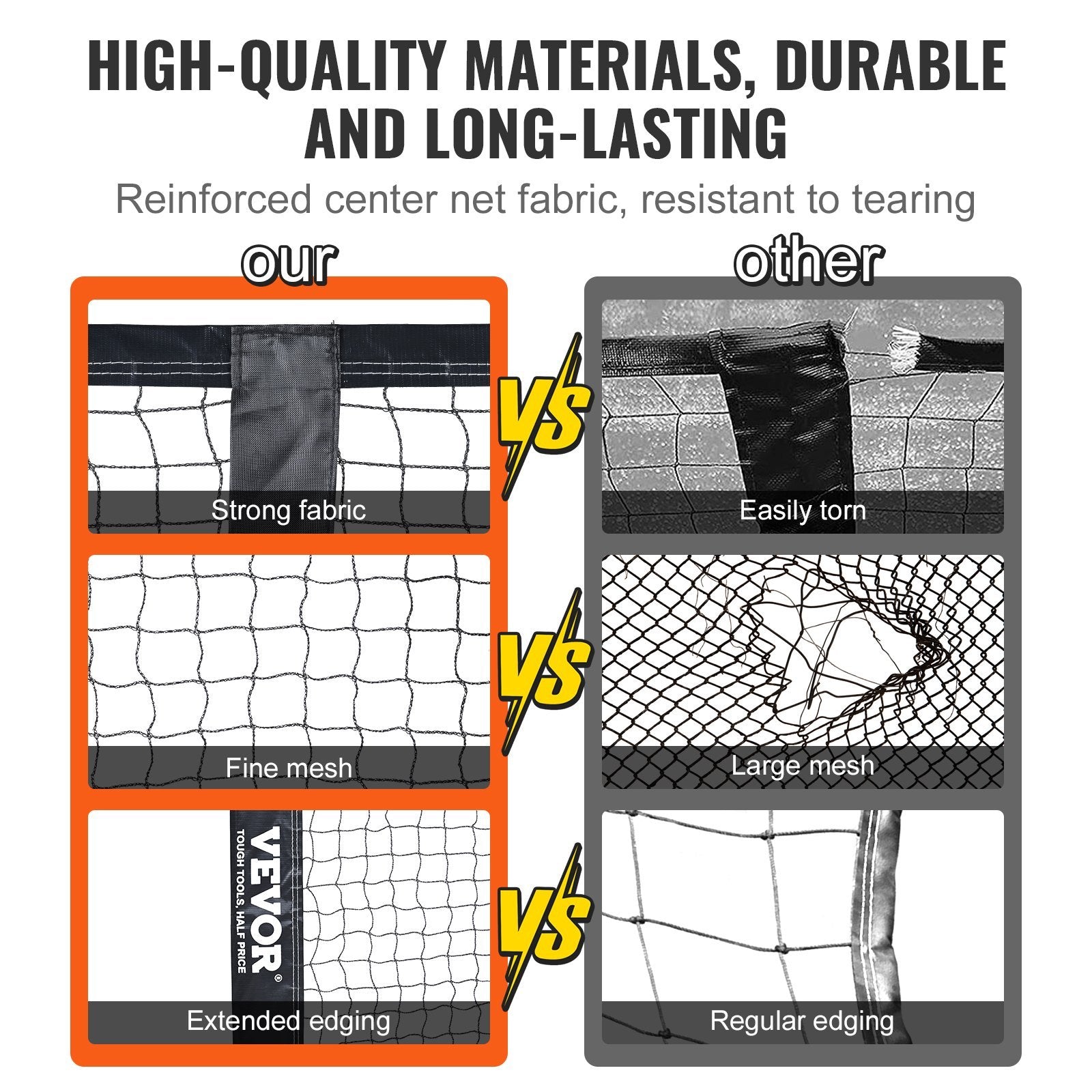 Portable 22FT Pickleball Net Set with Carrying Bag, Paddles & Balls – Weather Resistant, Best Portable Pickleball Net for Outdoor Fun 4