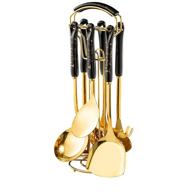 Luxury Seven-Piece Utensil Set