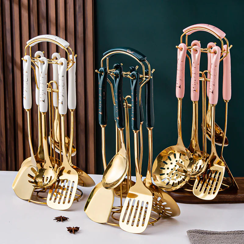 Luxury Seven-Piece Utensil Set
