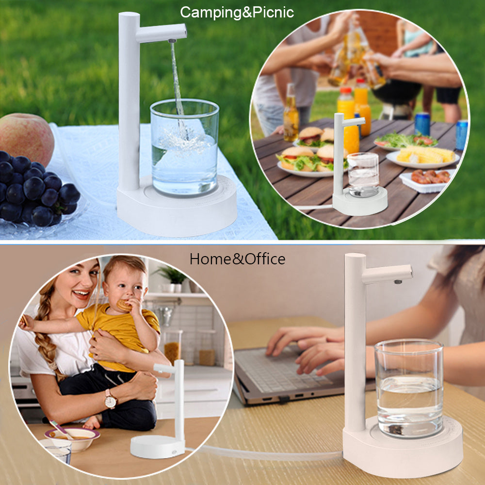 Automatic Rechargeable Water Dispenser for Gallon Bottles β Modern Design for Home and Office 3
