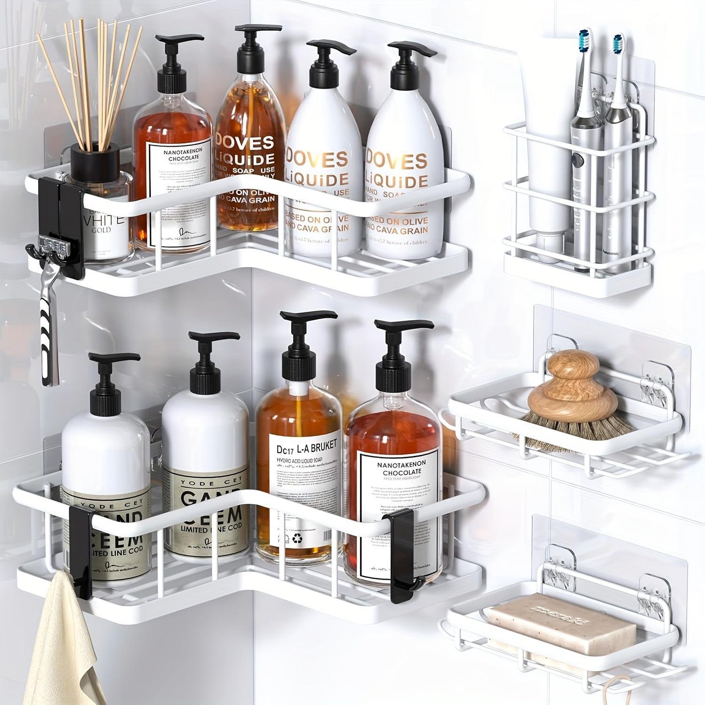 Corner Shower Storage Rack