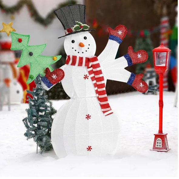 Lighted Snowman Decoration for Christmas