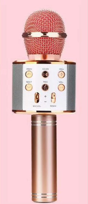 Bluetooth Wireless Karaoke Microphone with Noise Reduction and Built-in Speaker β Multi-Color Options 5