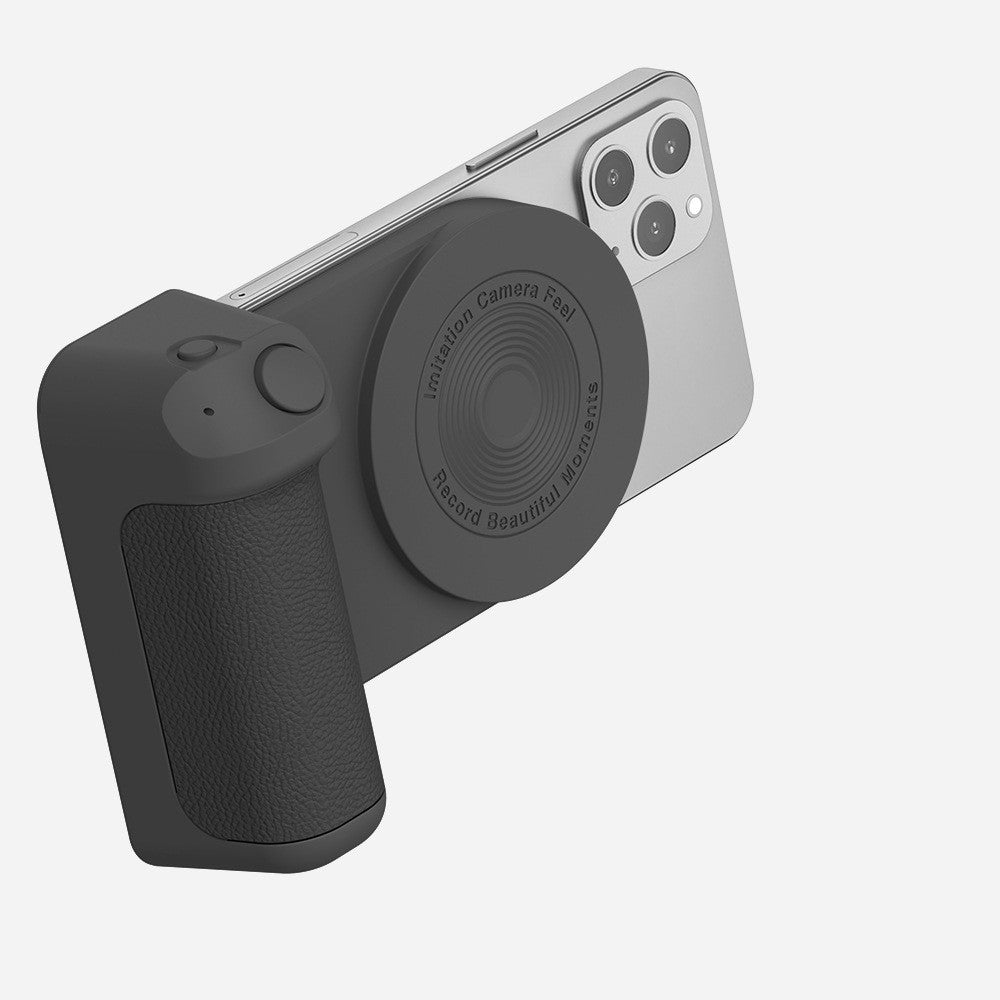 3-in-1 Multifunctional Phone Holder with Anti-Shake Design β Magnetic Camera Handle for Stable Photography 10