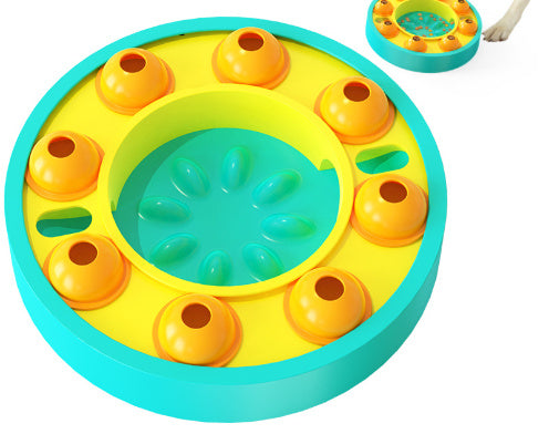 Interactive Dog Puzzle Toy for Slow Feeding – IQ-Boosting Food Dispenser with Non-Slip Base 7