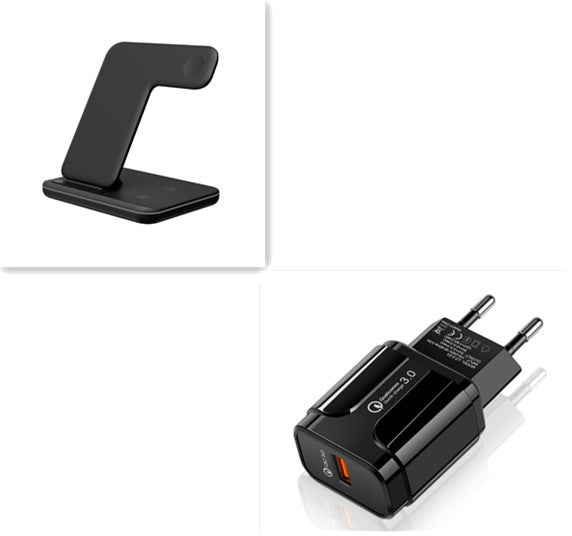 3-in-1 Wireless Charger Station for Phone, Watch, and Headset β Fast Charging Pad 4