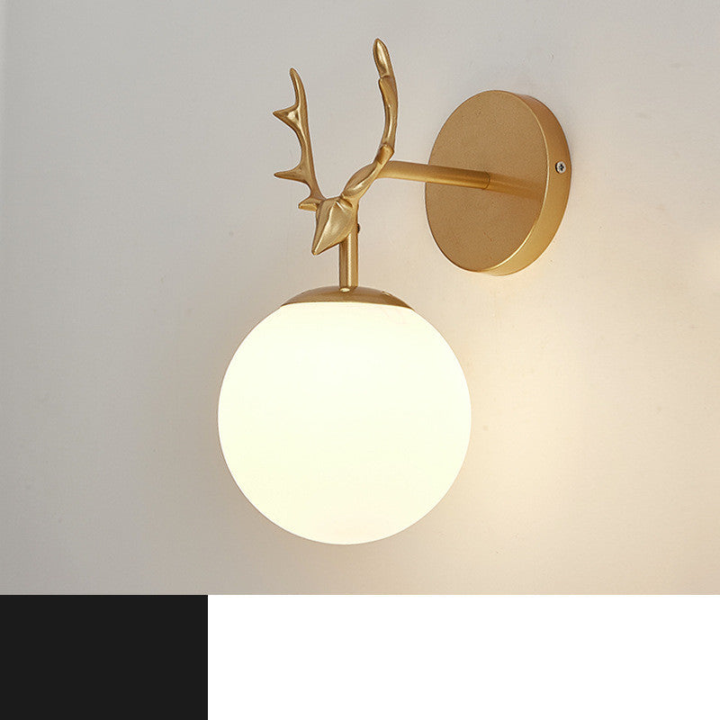 MOOSE- Modern Minimalist Creative Round Glass Wall Lamp