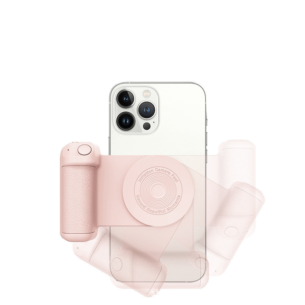3-in-1 Multifunctional Phone Holder with Anti-Shake Design β Magnetic Camera Handle for Stable Photography 8