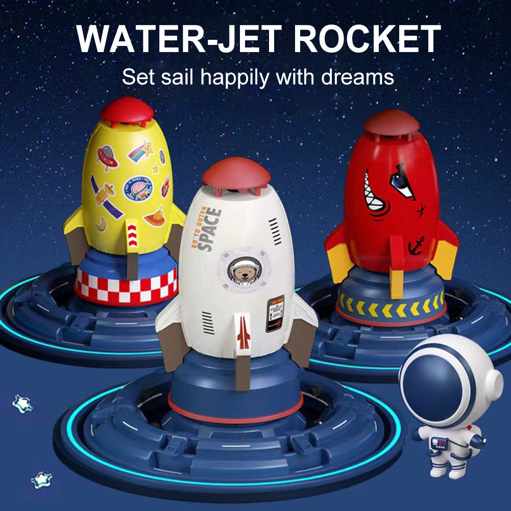 Outdoor Rocket Launcher Water Toy for Kids β Adjustable Spray Height, Durable ABS Material, Educational Fun 3
